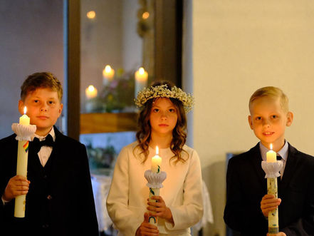 Erstkommunionfeier in St. Maria 